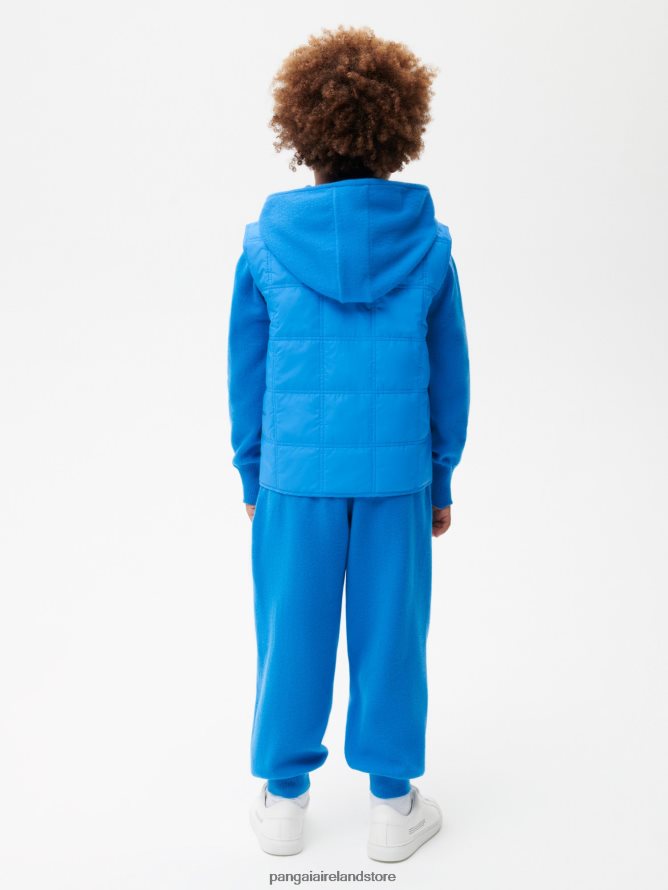 Kids Pangaia Clothes Flwrdwn Quilted Gilet TT8Z42654 Cerulean Blue