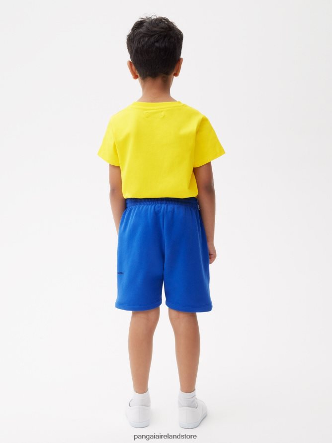 Kids Pangaia Clothes 365 Long Shorts TT8Z42606 Cobalt Blue