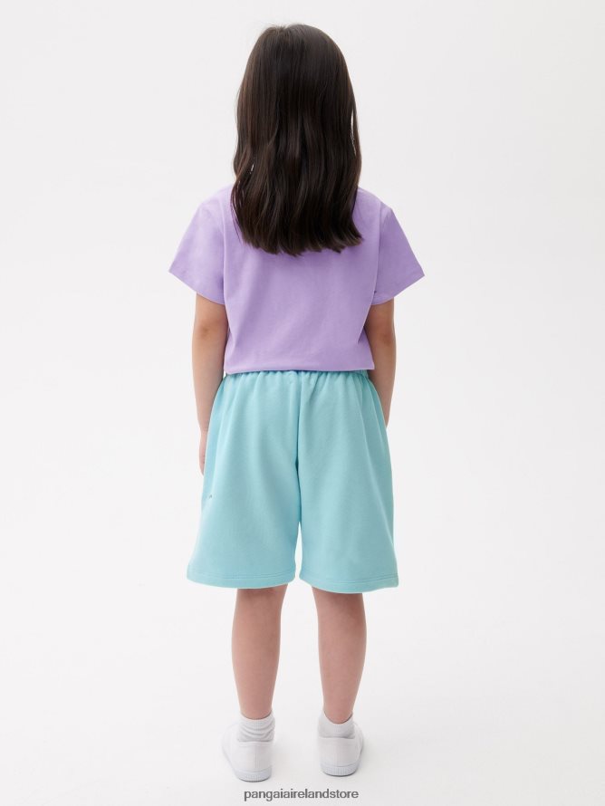 Kids Pangaia Clothes 365 Long Shorts TT8Z42608 Celestial Blue
