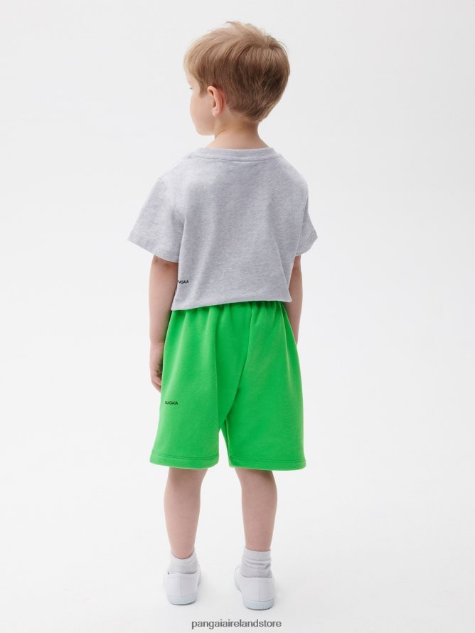 Kids Pangaia Clothes 365 Long Shorts TT8Z42612 Jade Green