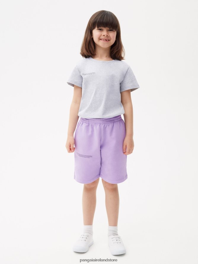 Kids Pangaia Clothes 365 Long Shorts TT8Z42613 Orchid Purple