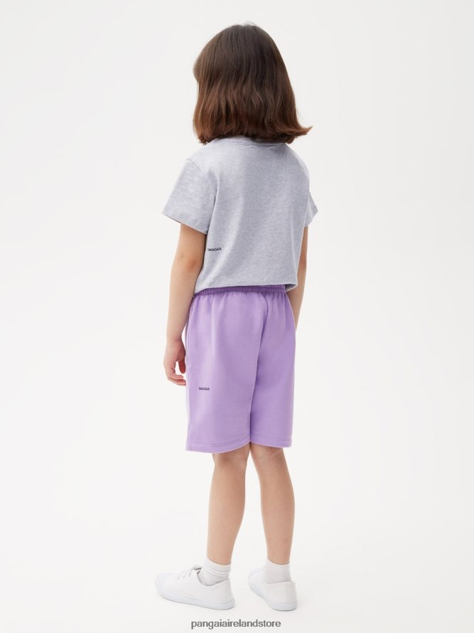 Kids Pangaia Clothes 365 Long Shorts TT8Z42613 Orchid Purple