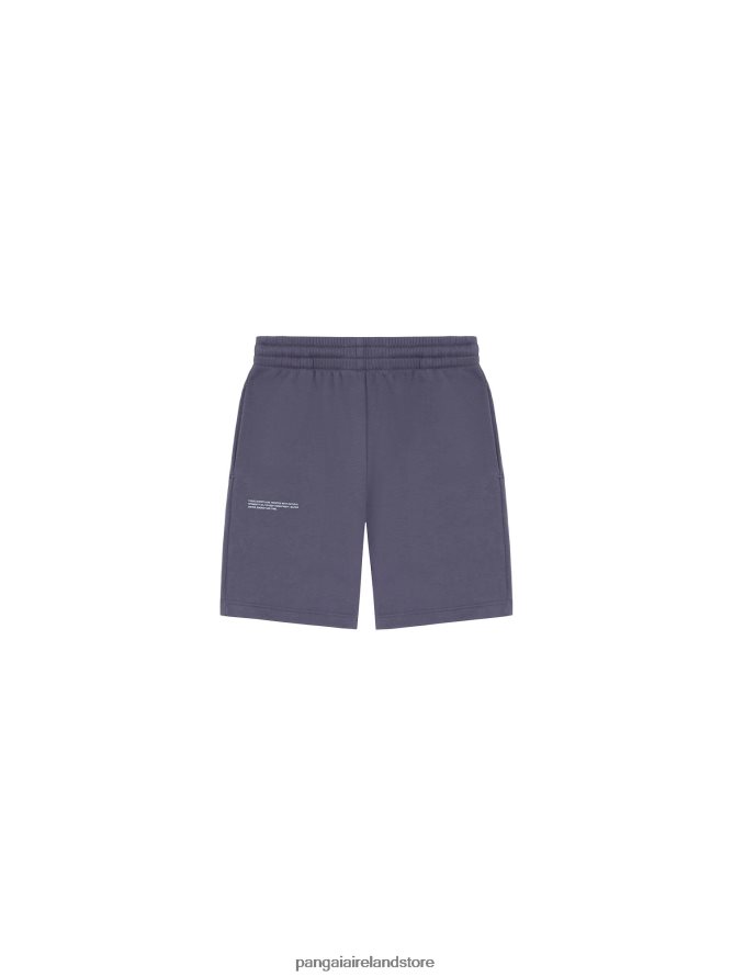Kids Pangaia Clothes 365 Long Shorts TT8Z42616 Slate Blue