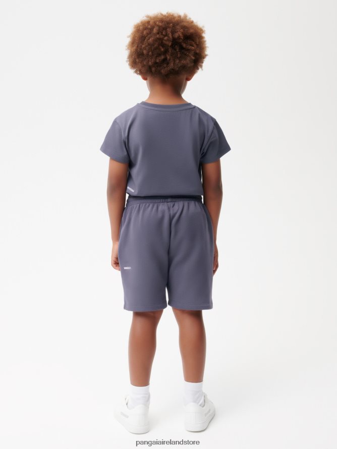 Kids Pangaia Clothes 365 Long Shorts TT8Z42616 Slate Blue