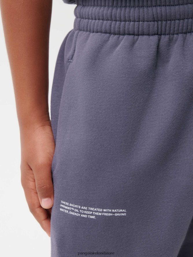 Kids Pangaia Clothes 365 Long Shorts TT8Z42616 Slate Blue