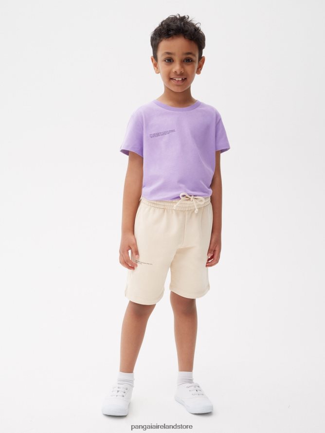 Kids Pangaia Clothes 365 Long Shorts TT8Z42619 Sand