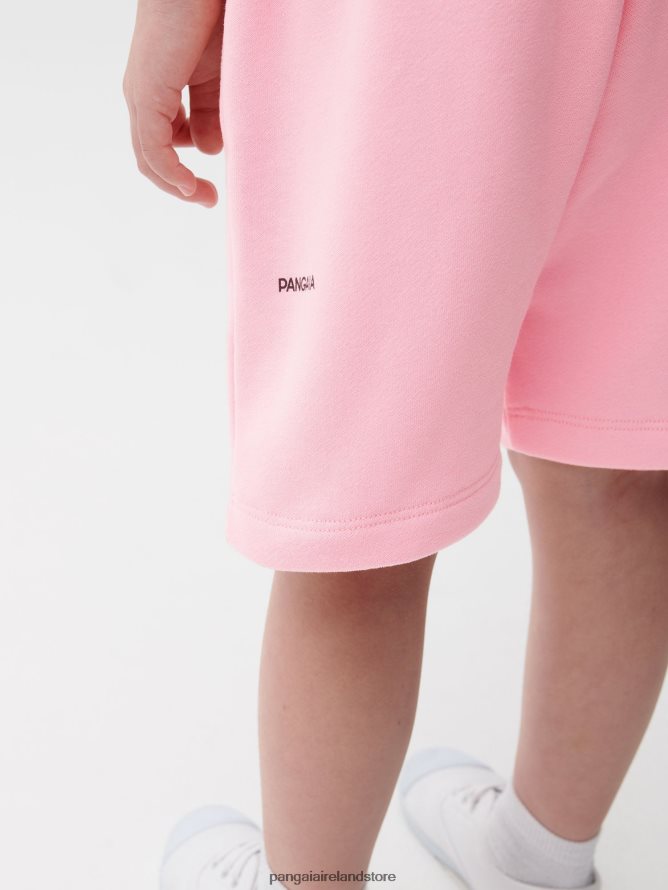 Kids Pangaia Clothes 365 Long Shorts TT8Z42621 Sakura Pink