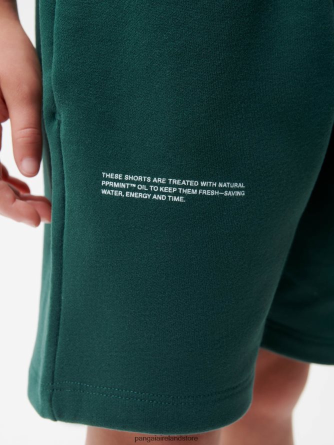 Kids Pangaia Clothes 365 Long Shorts TT8Z42622 Foliage Green