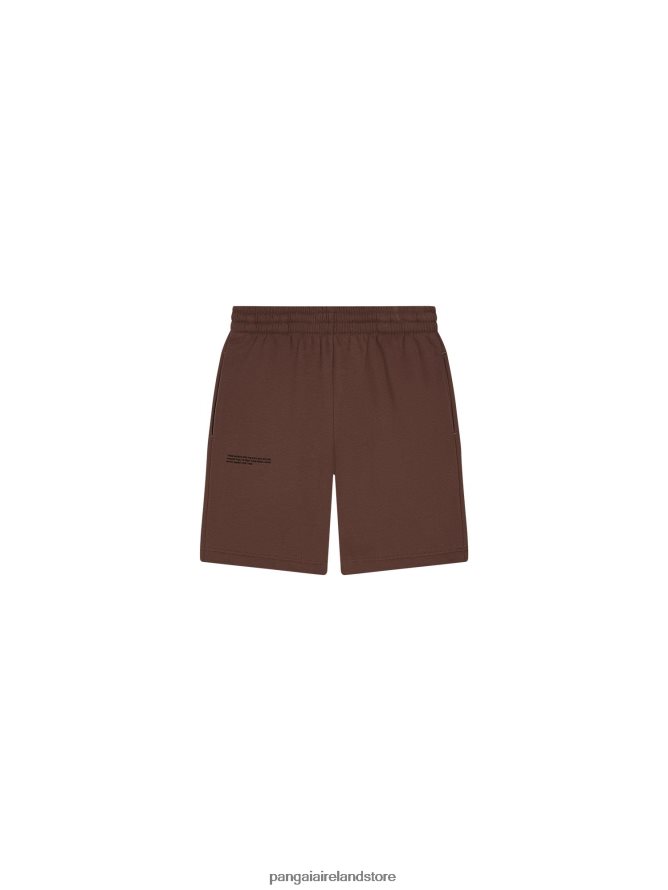 Kids Pangaia Clothes 365 Long Shorts TT8Z42624 Chestnut Brown