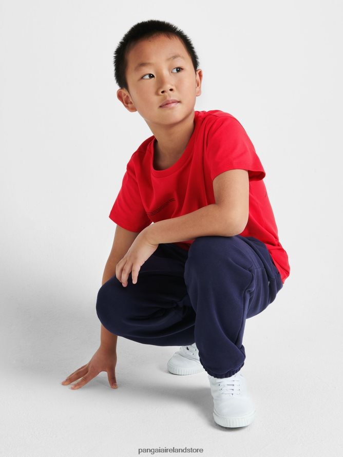 Kids Pangaia Clothes 365 Track Pants TT8Z42640 Navy Blue