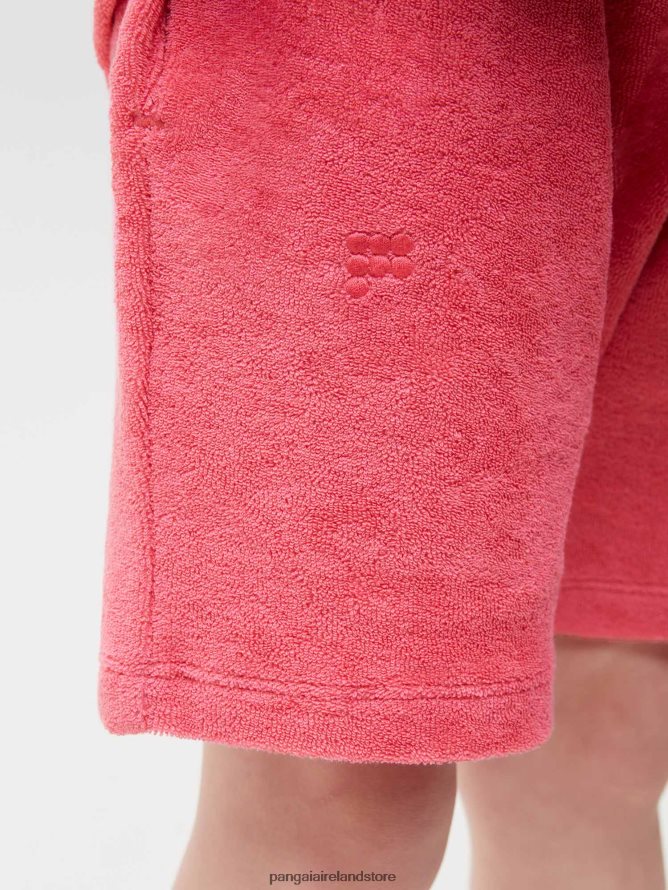 Kids Pangaia Clothes Towelling Shorts TT8Z42615 Lotus Pink