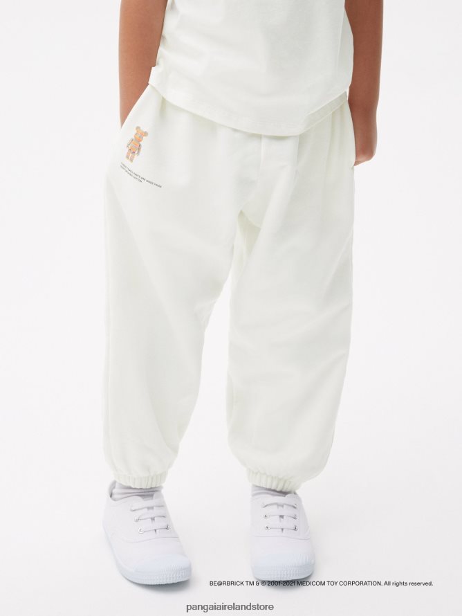 Kids Pangaia Clothes X Haroshi Be@Rbrick Track Pants TT8Z42634 Off-White