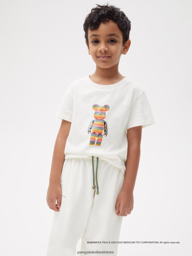 Kids Pangaia Clothes X Haroshi Be@Rbrick Track Pants TT8Z42634 Off-White