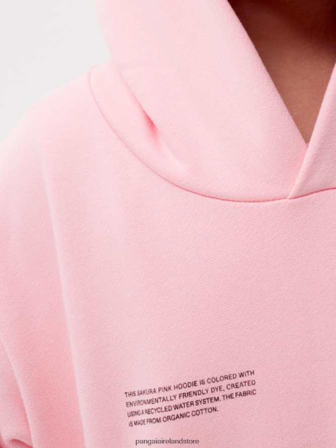 Kids Pangaia Clothes 365 Hoodie TT8Z42538 Sakura Pink