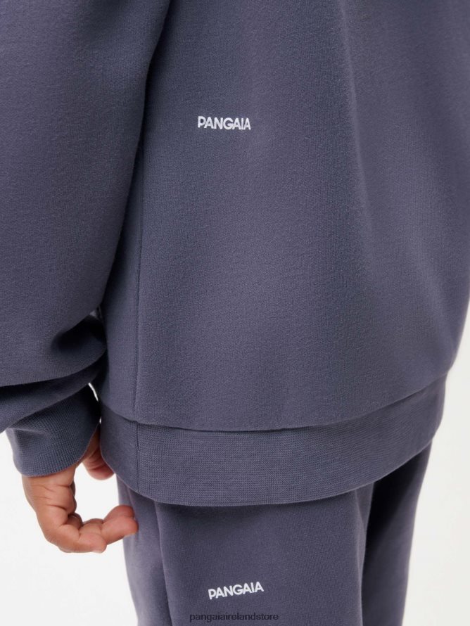 Kids Pangaia Clothes 365 Hoodie TT8Z42539 Slate Blue