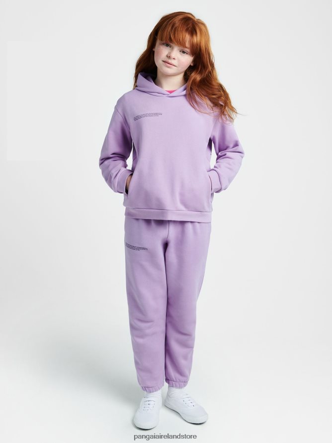 Kids Pangaia Clothes 365 Hoodie TT8Z42540 Orchid Purple