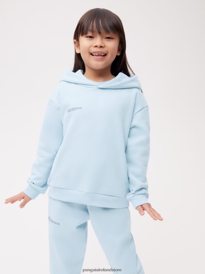 Kids Pangaia Clothes 365 Hoodie TT8Z42544 Baby Blue