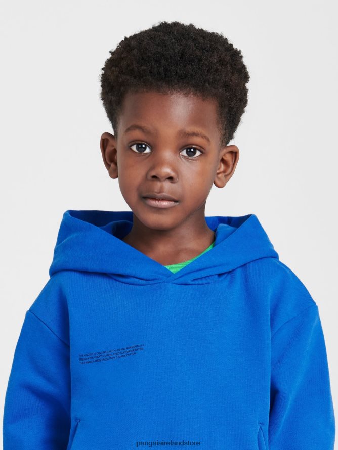 Kids Pangaia Clothes 365 Hoodie TT8Z42550 Cobalt Blue