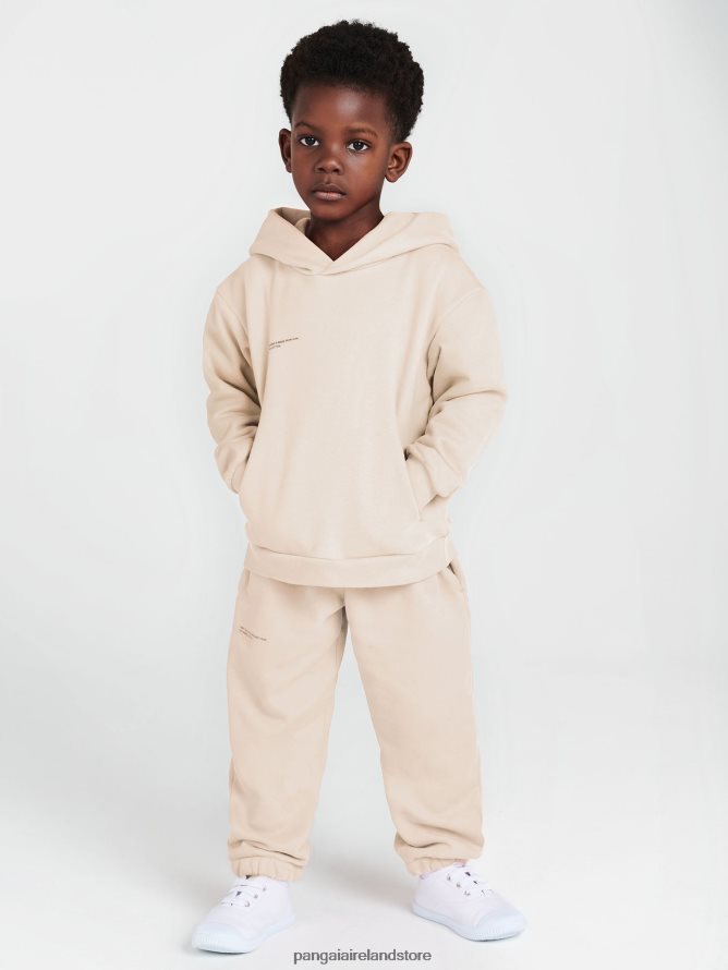 Kids Pangaia Clothes 365 Hoodie TT8Z42551 Sand