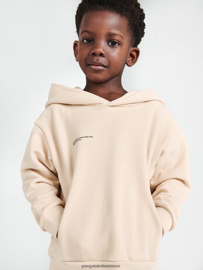 Kids Pangaia Clothes 365 Hoodie TT8Z42551 Sand