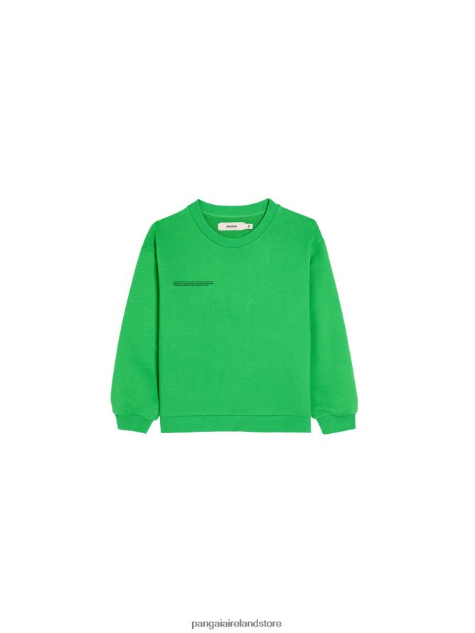 Kids Pangaia Clothes 365 Sweatshirt TT8Z42565 Jade Green