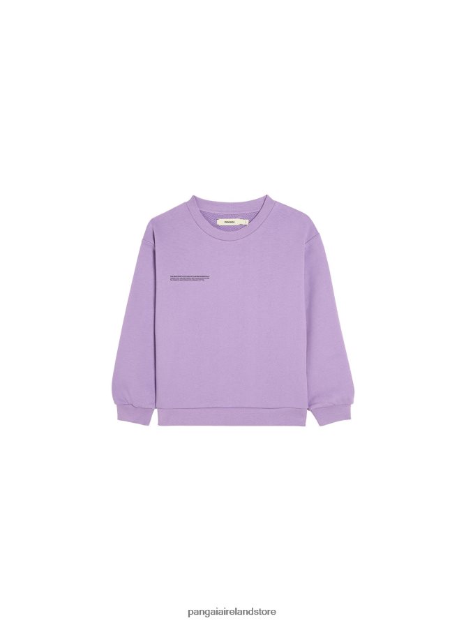 Kids Pangaia Clothes 365 Sweatshirt TT8Z42567 Orchid Purple