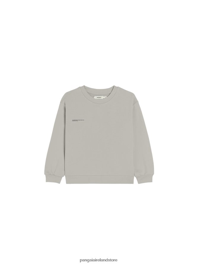 Kids Pangaia Clothes 365 Sweatshirt TT8Z42574 Stone