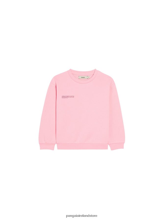 Kids Pangaia Clothes 365 Sweatshirt TT8Z42577 Sakura Pink