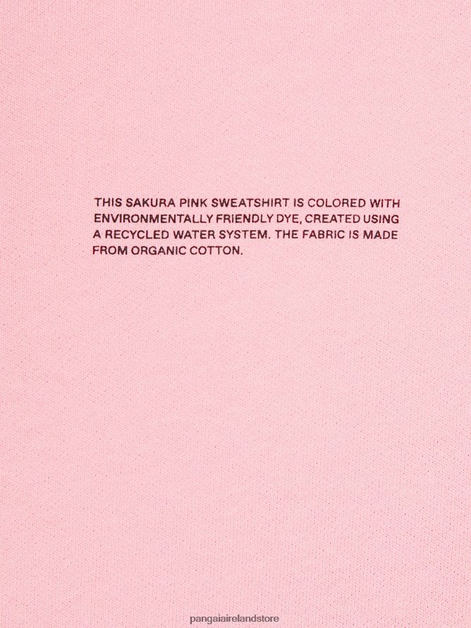 Kids Pangaia Clothes 365 Sweatshirt TT8Z42577 Sakura Pink