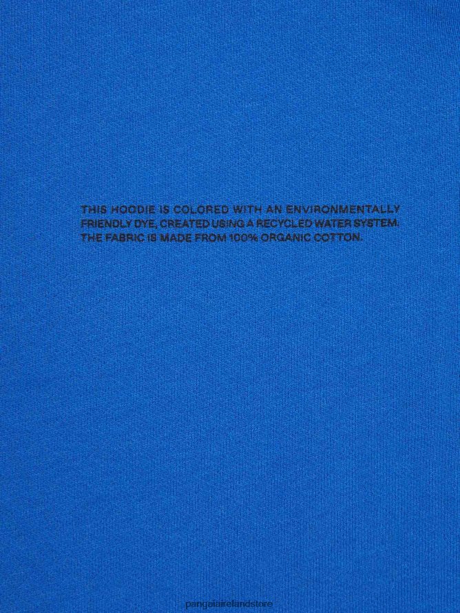 Kids Pangaia Clothes 365 Zipped Hoodie TT8Z42561 Cobalt Blue