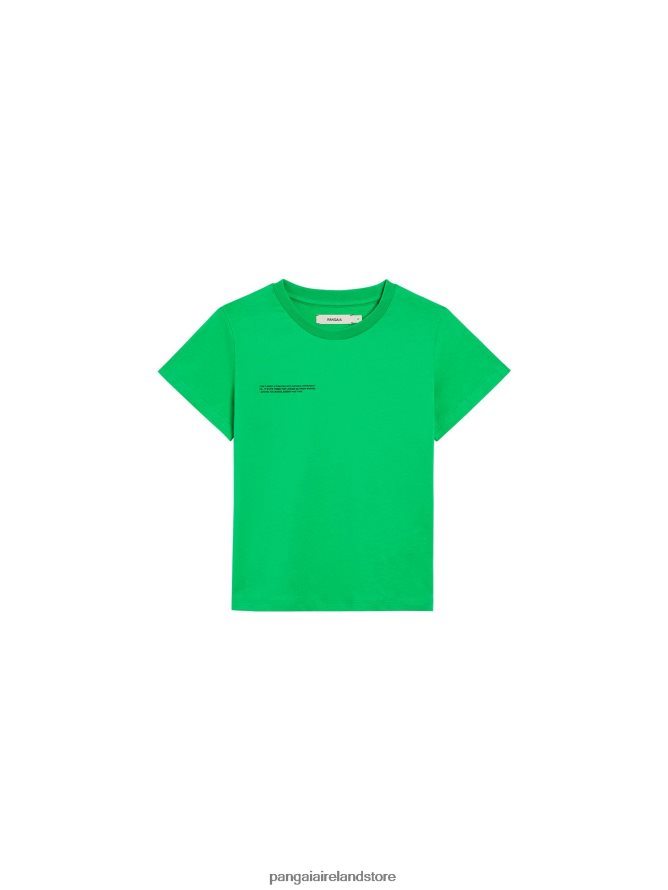 Kids Pangaia Clothes 365 Pprmint T-Shirt Core TT8Z42595 Jade Green