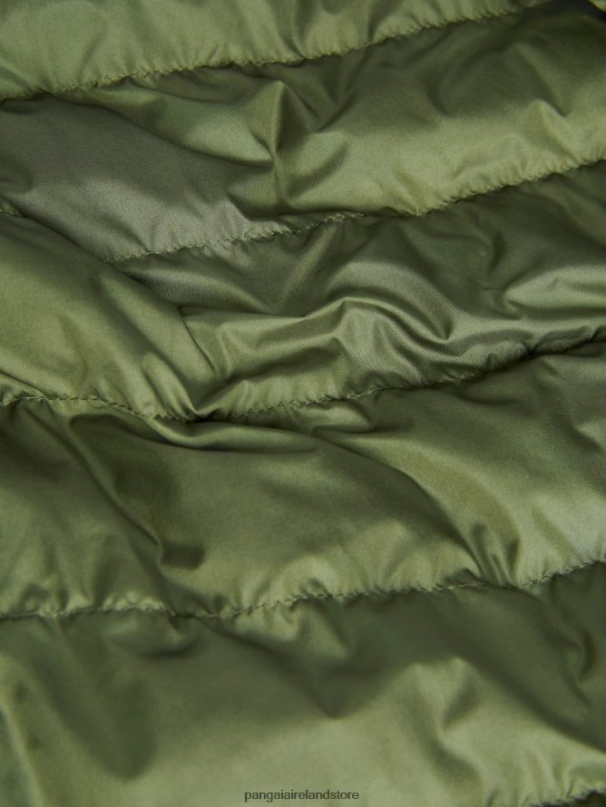 Men Pangaia Clothes Flwrdwn Lite Puffer Jacket TT8Z42534 Rosemary Green