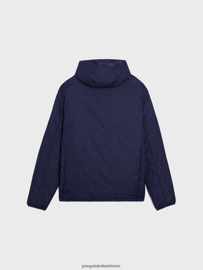 Men Pangaia Clothes Flwrdwn Lite Puffer Jacket TT8Z42536 Navy Blue