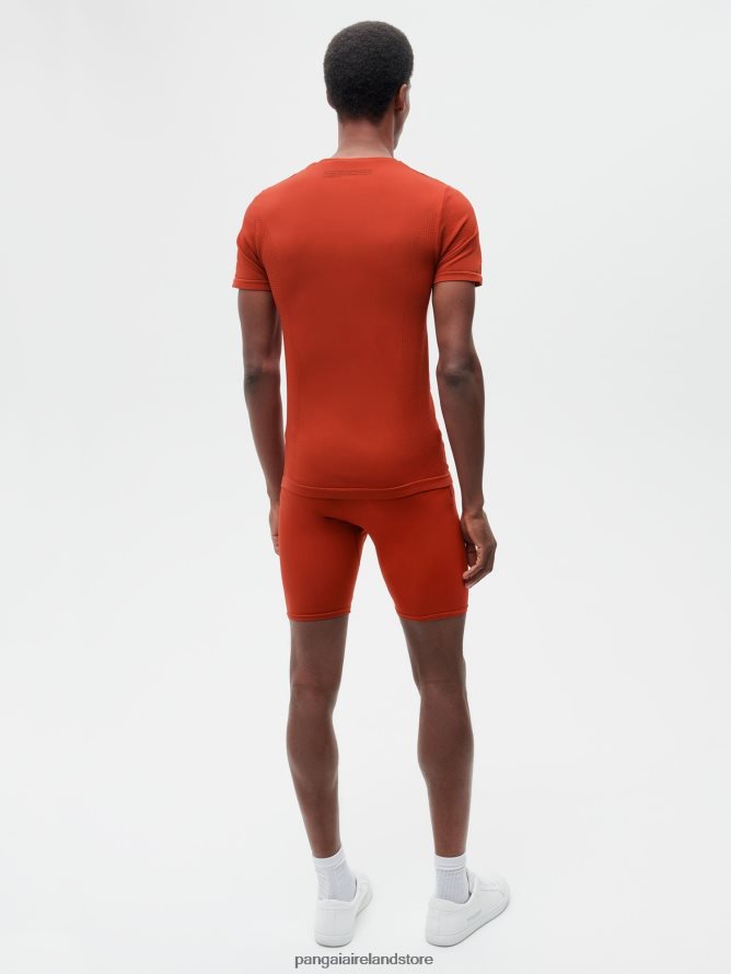 Men Pangaia Clothes Motion X Shorts TT8Z42526 Jasper Red