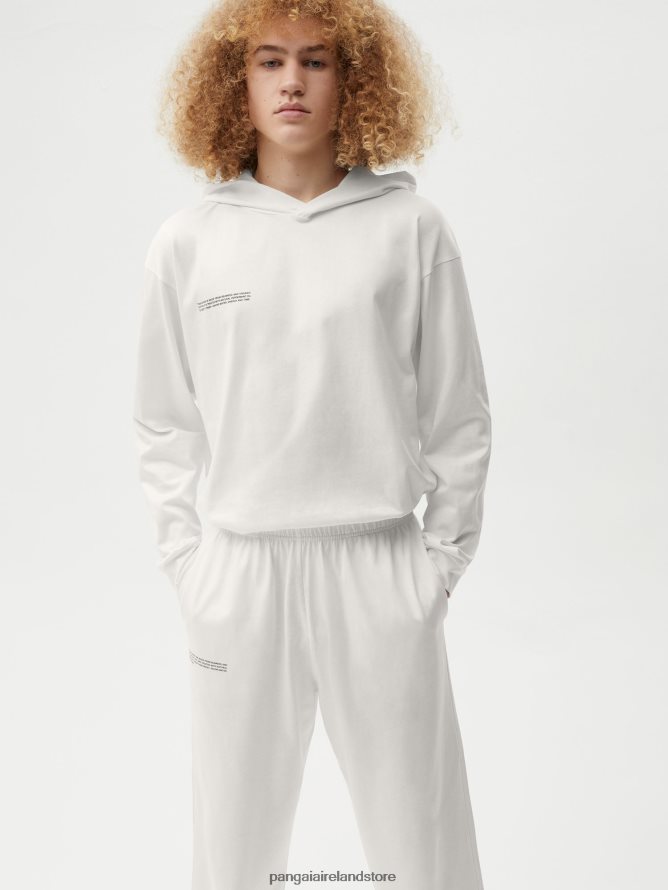 Men Pangaia Clothes Organic Cotton Loungewear Pants With C-Fiber TT8Z42532 Off-White