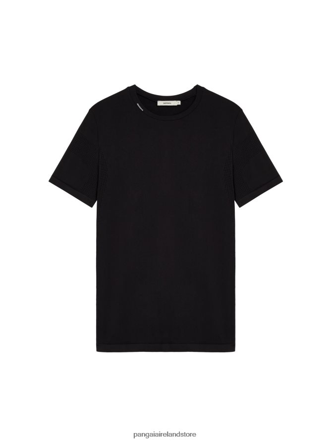 Men Pangaia Clothes Motion X T-Shirt TT8Z42515 Black
