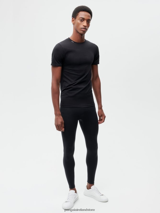 Men Pangaia Clothes Motion X T-Shirt TT8Z42515 Black