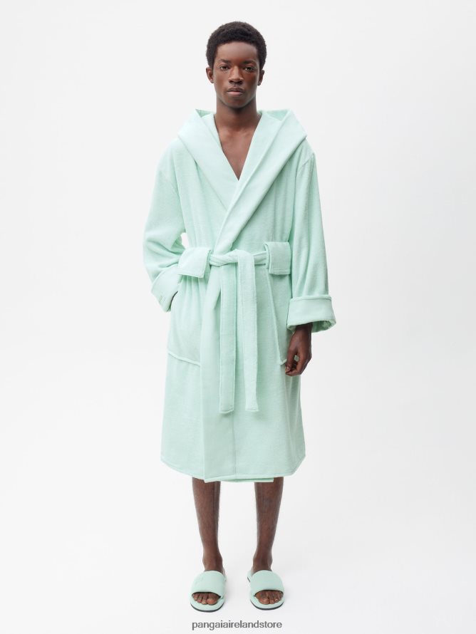 Unisex Pangaia Accessories Bathrobe TT8Z42660 Lagoon Green