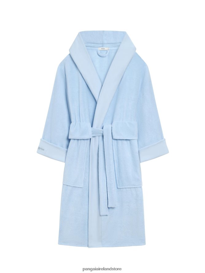Unisex Pangaia Accessories Bathrobe TT8Z42666 Moonstone Blue