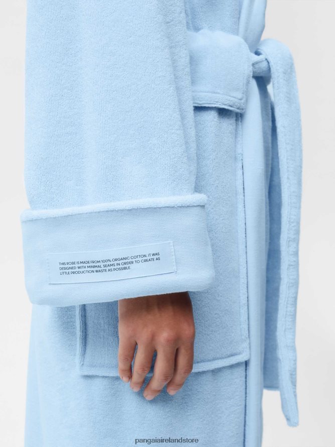 Unisex Pangaia Accessories Bathrobe TT8Z42666 Moonstone Blue