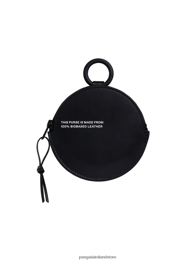 Unisex Pangaia Accessories Biobased Circle Wallet TT8Z42677 Black