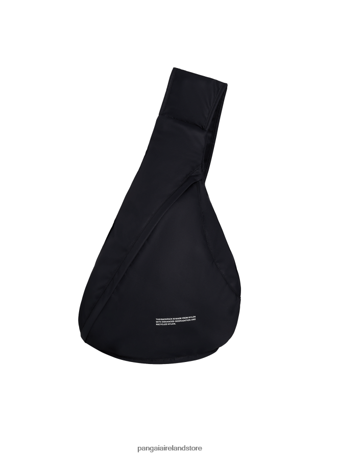 Unisex Pangaia Accessories Enhanced Degradation Nylon Small Cross - Body Bag TT8Z42673 Black