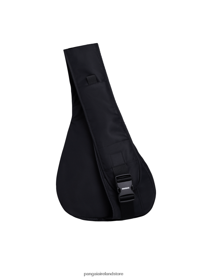 Unisex Pangaia Accessories Enhanced Degradation Nylon Small Cross - Body Bag TT8Z42673 Black