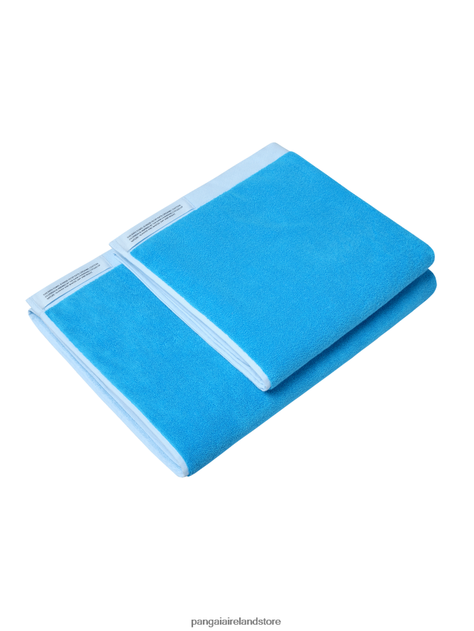 Unisex Pangaia Accessories Large Bath Towel TT8Z42667 Moonstone Blue