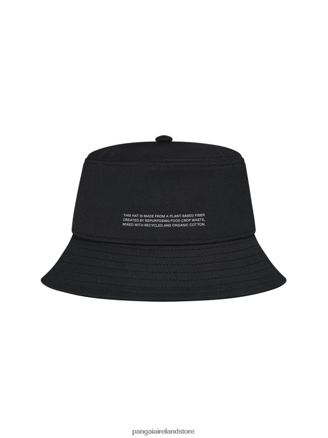 Unisex Pangaia Accessories Oilseed Hemp Bucket Hat TT8Z42690 Black