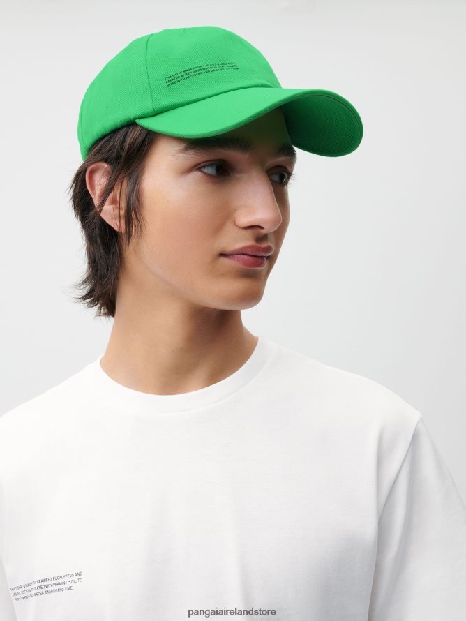 Unisex Pangaia Accessories Oilseed Hemp Twill Baseball Cap TT8Z42689 Jade Green