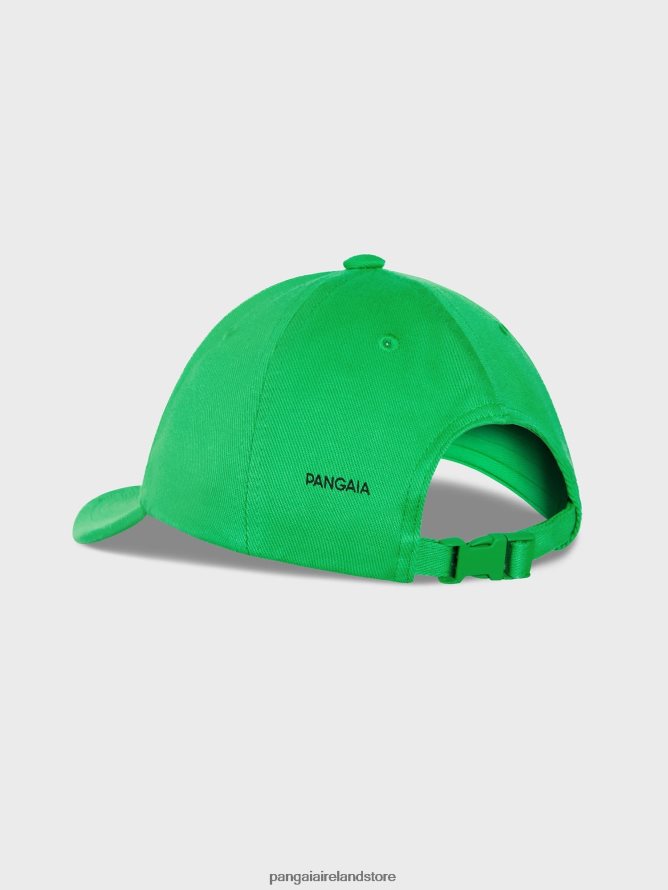 Unisex Pangaia Accessories Oilseed Hemp Twill Baseball Cap TT8Z42689 Jade Green