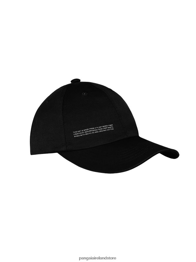 Unisex Pangaia Accessories Oilseed Hemp Twill Baseball Cap TT8Z42692 Black