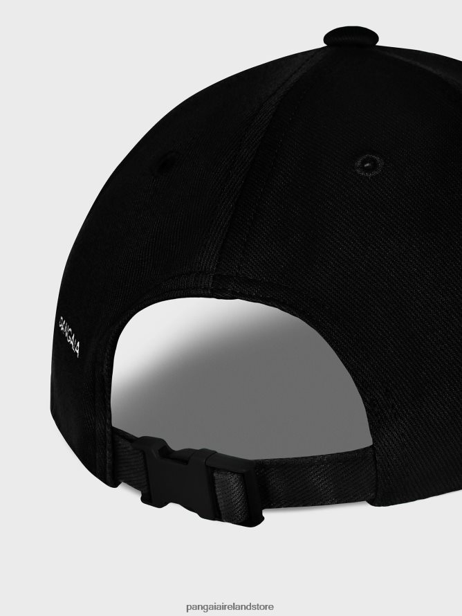 Unisex Pangaia Accessories Oilseed Hemp Twill Baseball Cap TT8Z42692 Black