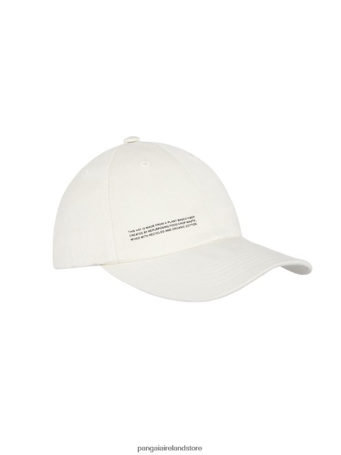 Unisex Pangaia Accessories Oilseed Hemp Twill Baseball Cap TT8Z42693 Ecru Ivory